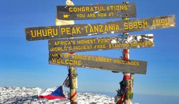 Beklim de Kilimanjaro via de Machame Route 6 dagen-rondreis