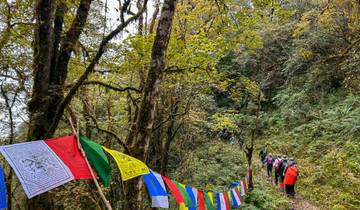 Randonnée sur le sentier Trans Bhoutan circuit