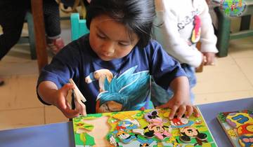 Programme de bénévolat pour la garde d'enfants à Cusco