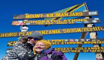 Mount Kilimanjaro climb new year summit (all accommodation and transport are included)