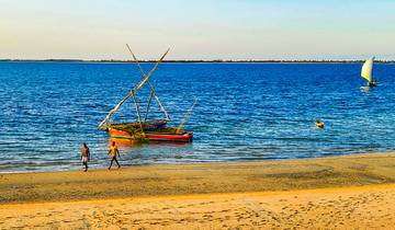 Mozambique – een privéreis op maat naar het eiland Bazaruto – vertrekt dagelijks