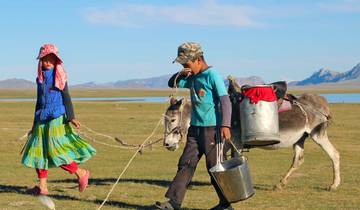 Between Issyk Kul and Tienshan