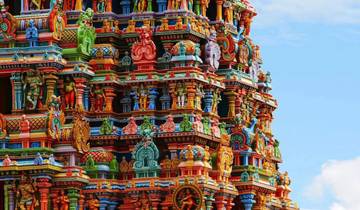 South India Explore from Kochi to Alleppey, Madurai, Thanjavur and Chennai etc. Tour