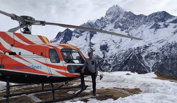 Circuito Circuito en helicóptero al campamento base del Everest