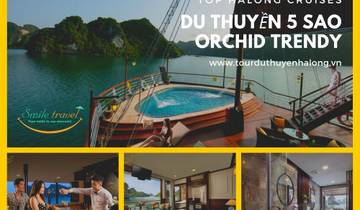 Baie d'Halong 2 jours 1 nuit sur Orchid Trendy Cruise 5*| Orchid Cruises