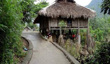 La vie du village de Pu Luong Trekking