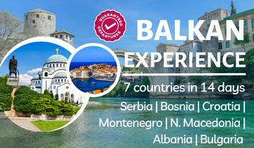 Circuito Experiencia Balcánica - siete países en dos semanas - grupo pequeño