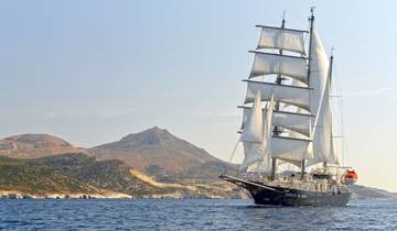 \"Authentic Greece\" cruise. Cyclades. On a boutique sailing ship. Tour