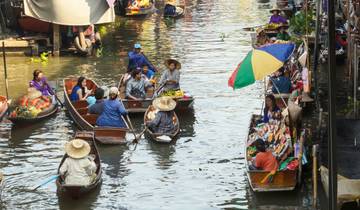Bangkok to Floating market and Kanchanaburi 3 days Tour