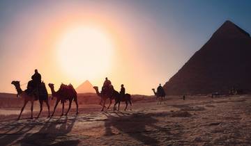 Luxurious Egypt 10-DAY Tour (Pyramids - Al Fayoum Oasis- Alexandria - Nile Cruise) Domestic Flight Tour