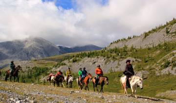 Horseback Riding in the Wilderness of Mongolia