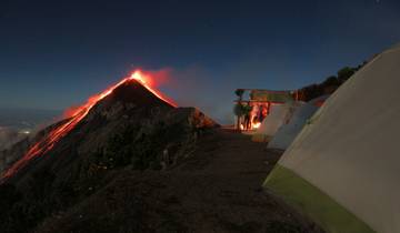 Acatenango volcano on Share tour 3 days/2 nights