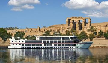 4 Days Nile cruise Aswan to Luxor & Abu Simbel Opt. Balloon Tour