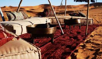 Circuit de 4 jours dans le désert de Marrakech à Erg Chigaga : Safari privé dans le désert circuit