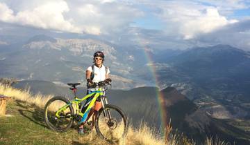Electric Mountain biking tour of the Alps to Provence Tour