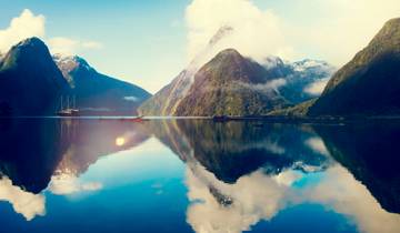 New Zealand South to North Drive, Cruise & Rail Tour