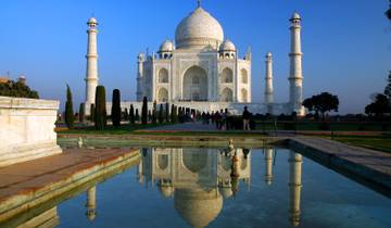 Explorer le monde avec le Taj Mahal lors d'un voyage aventureux à la rencontre des tigres et des lions - tout compris