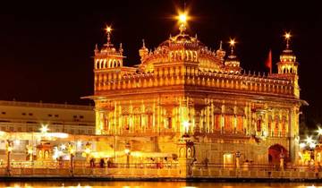 From Delhi: 2-Day Amritsar Golden Temple & Wagah Border Tour Tour