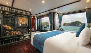 Halong - Lan Ha Bay 3 Day 2 Night 5-Star Cruise & Private Balcony Cabin Tour