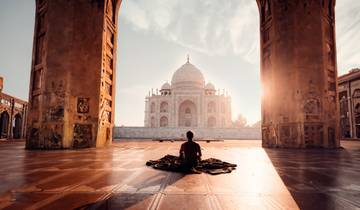 Goldenes Dreieck mit Sonnenaufgang / Sonnenuntergang Besuch des Taj Mahal Rundreise