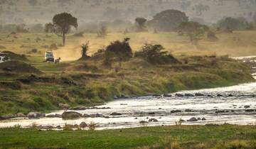 Materuni watervallen, Serval dieren, Arusha NP & kanosafari