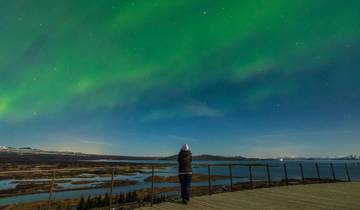 Les aurores boréales classiques d'Islande