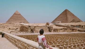 From Alexandria Port: Giza Pyramid & Egyptian Museum Tour
