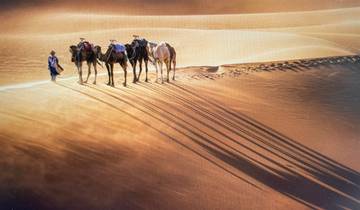 2 jours/excursion dans le désert Sahara Express ; de Marrakech au camp du désert Erg Lihoudi circuit