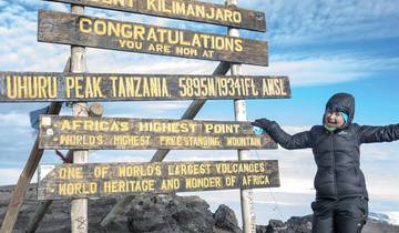 Kilimandscharo Besteigung über die Umbwe Route - 8 Tage Rundreise