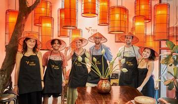 Small-group Cooking Class with Market Visit in Hanoi and Free Pick up Tour