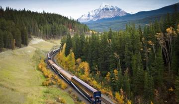 7-tägige Tour durch die kanadischen Rockies mit dem Rocky Mountaineer Zug