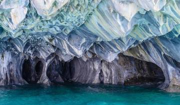 Excursión compartida de 4 días por Aysén: Cuevas de Mármol y Parque Nacional Queulat