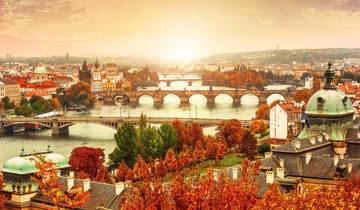 Höhepunkte der Donau von Prag nach München