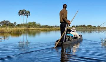 Excursion d'un jour en mokoro/canoë dans le delta de l'Okavango