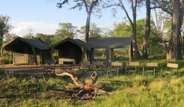 Safari avec camping en plein nature dans le delta intérieur de l'Okavango - 3 jours