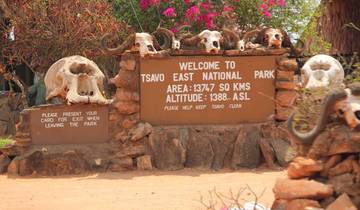 Safari de 3 jours dans les parcs nationaux de Tsavo Est et Ouest