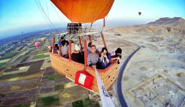 Breathtaking 2-Day Luxor Adventure: Felucca Ride and Hot Air Balloon by Plane from Cairo