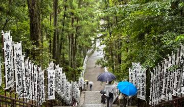Japan Kumano Kodo Hiking: Hongu Grand Shrine and Nachi Grand Shrine(Self-Guided) Tour