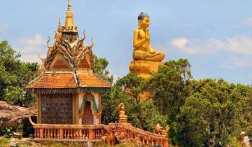 Phnom Penh & Bokor Ontdekken: 3-daagse privé cultuur- en natuurreis-rondreis