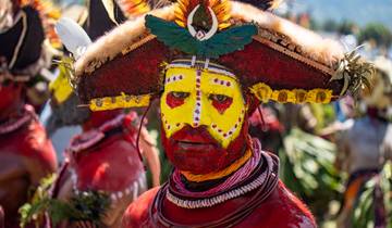 Festival de Goroka et excursion d'une journée chez les Asaro Mudmen Circuit de 5 nuits - Klerht Cove