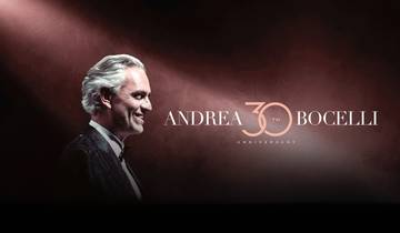 Concert d'Andrea Bocelli et séjour à Montecatini