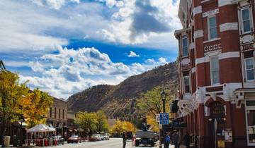 De Colorado Rockies met Nationale Parken en Historische Treinen (Denver, CO naar Colorado Springs, CO)