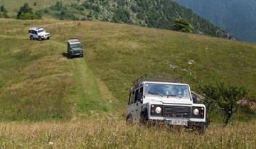 Jeep safari in the National Park Sutjeska: Perućica - Prijevor, BiH Tour