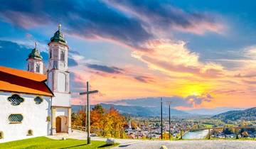 Alpenvorland-Rundtour mit Tegernsee, Isarwinkel und Blauem Land