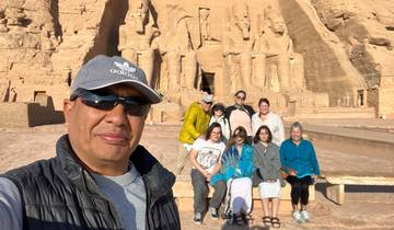 Crucero de 5 Días de Luxor a Asuán incluyendo Abu Simbel y el Globo con tren desde El Cairo
