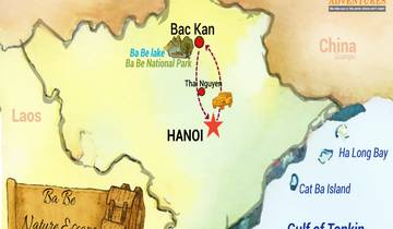 Circuit en groupe - Aventures à Ba Be - 3 jours et 2 nuits