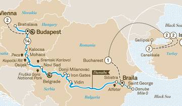 Lower Danube Discovery with Vienna & Istanbul 2025