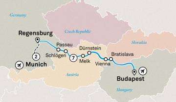 10 Days in Central Europe, incl. Munich and Budapest