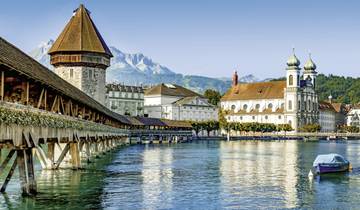 GoldenPass Express from Montreux to Lucerne