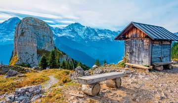 Les montagnes idylliques de la région de la Jungfrau